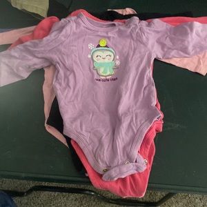 Long sleeve onesie set of 5